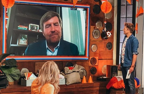 Kijk terug: Willem-Alexander te gast bij Zapplive